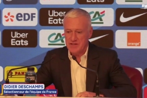 德尚：为登贝莱再次受伤感到难过，8名前锋为进攻提供多样化选择