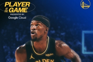 15中10砍下21+9+7！勇士官方晒本场最佳球员数据海报：巴特勒当选