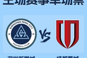 深圳新鹏城官方：中超收官战球票定价全场60元