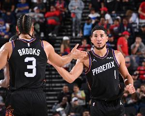 赛季第六套！太阳首发：布克、格雷森·阿伦、狄龙、奥尼尔、马威