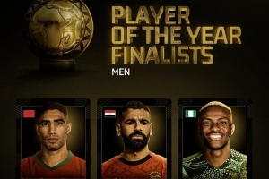 2025非洲年度最佳球员候选：阿什拉夫、萨拉赫、奥斯梅恩